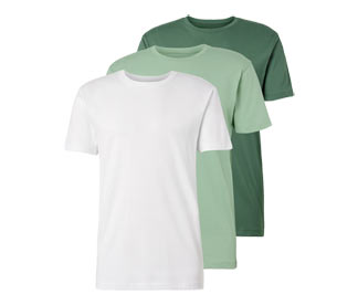 3 T-Shirts mit Rundhalsausschnitt