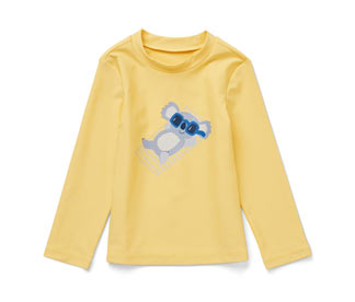 Kinder-Shirt mit UV-Schutzfaktor 80, Koala