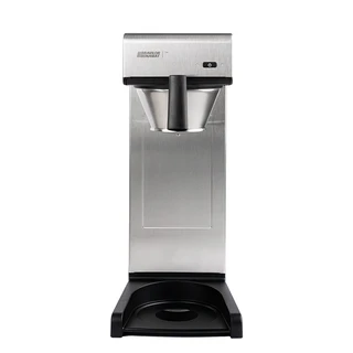Silberfarbene Profi-Filterkaffeemaschine »Bravilor-Bonamat TH« ohne Kanne.
