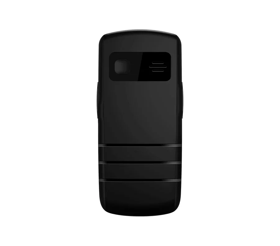 Schwarzes Mobiltelefon vom Typ Bea-fon SL230 LTE.