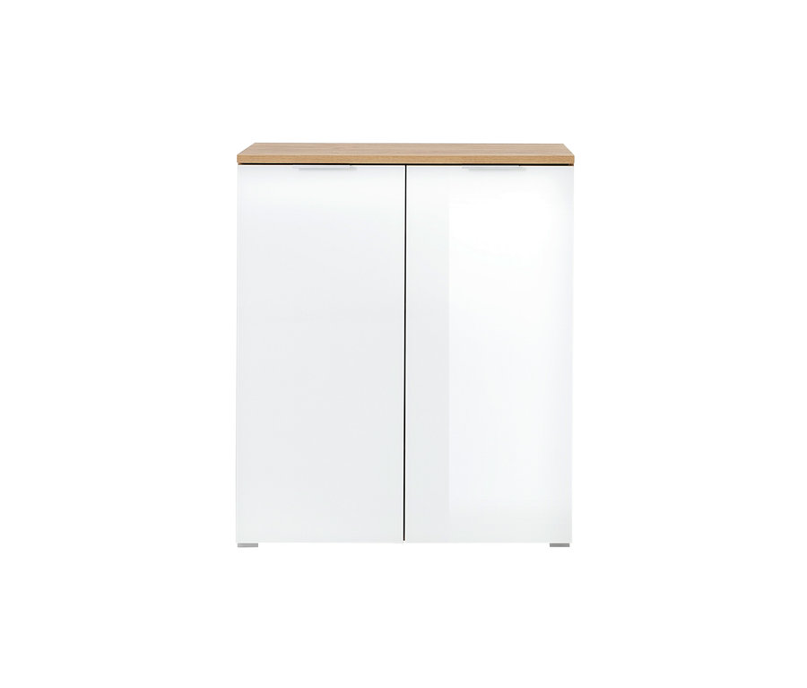 Weißer 2-türiger Schuhschrank »Telde«.