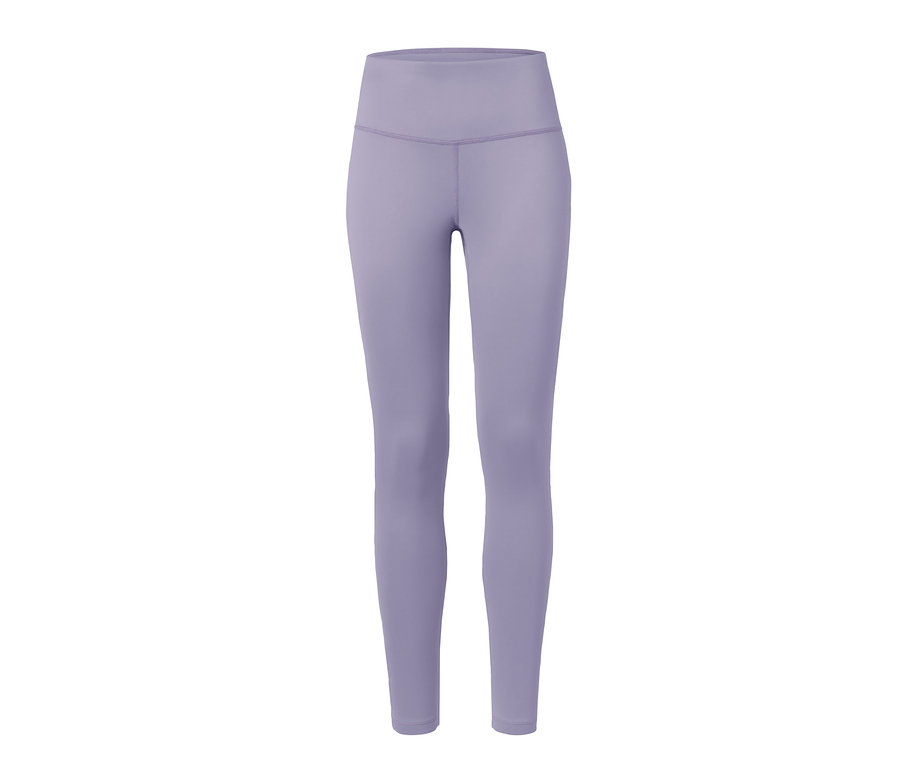 Eine lilafarbene Sporttight.