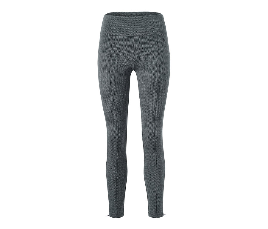 Sporttights im Fischgrätenmuster.