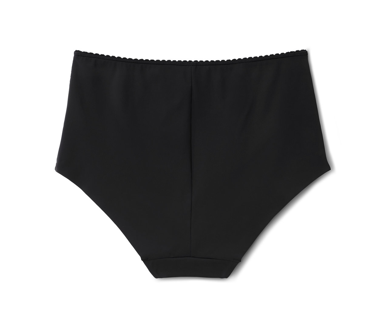 Schwarze Highwaist-Panty.