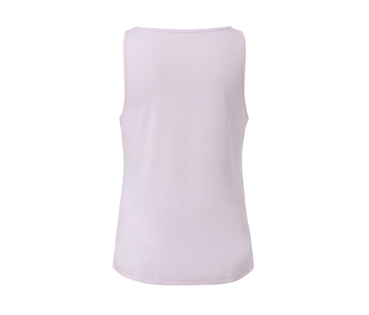 Rückansicht von einem rosa 2-in-1-Sportshirt.