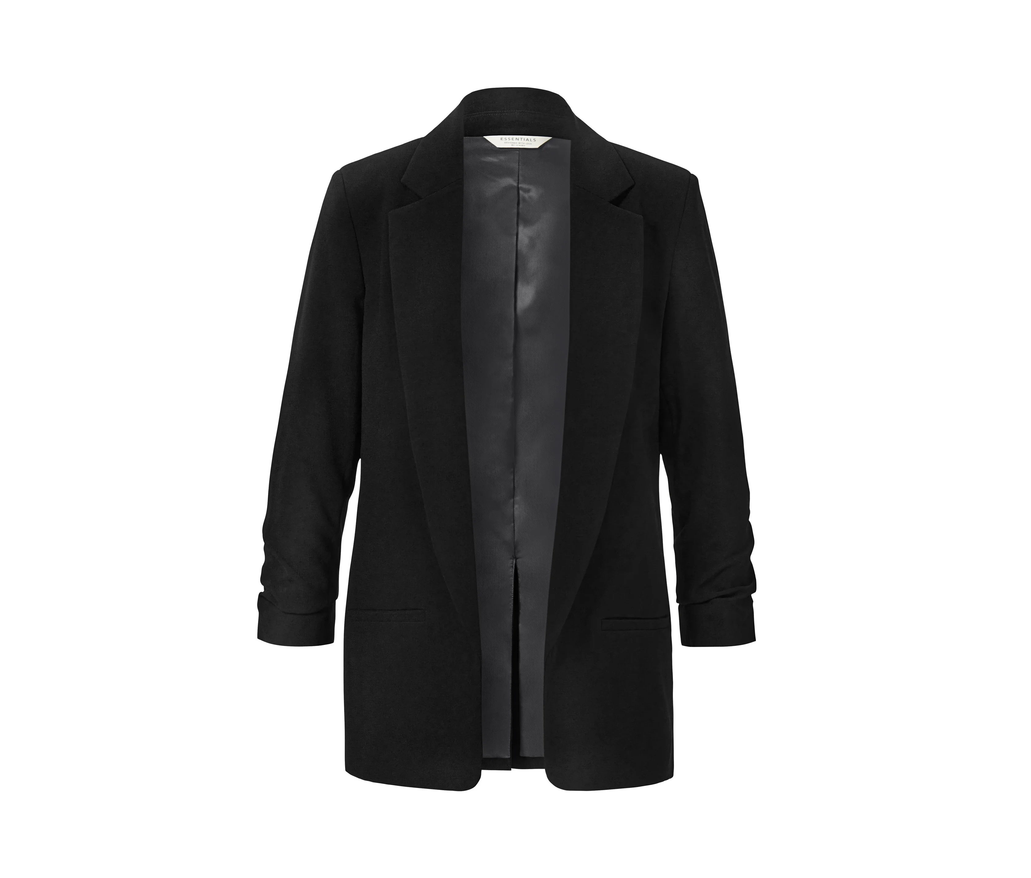 Tchibo - Blazer mit gerafften Ärmeln - Damen - Gr. 36 - schwarz. Tchibo - Blazer mit gerafften Ärmeln - Damen - Gr. 36 - schwarz <![CDATA[Blazer mit gerafften Ärmeln Farbe: Schwarz Material: Obermaterial 73% Elastomultiester, 27% Polyester (recy Damen Blazer günstig Kaufen-Tchibo - Blazer mit gerafften Ärmeln - Damen - Gr. 36 - schwarz. Tchibo - Blazer mit gerafften Ärmeln - Damen - Gr. 36 - schwarz <![CDATA[Blazer mit gerafften Ärmeln Farbe: Schwarz Material: Obermaterial 73% Elastomultiester, 27% Polyester (recy