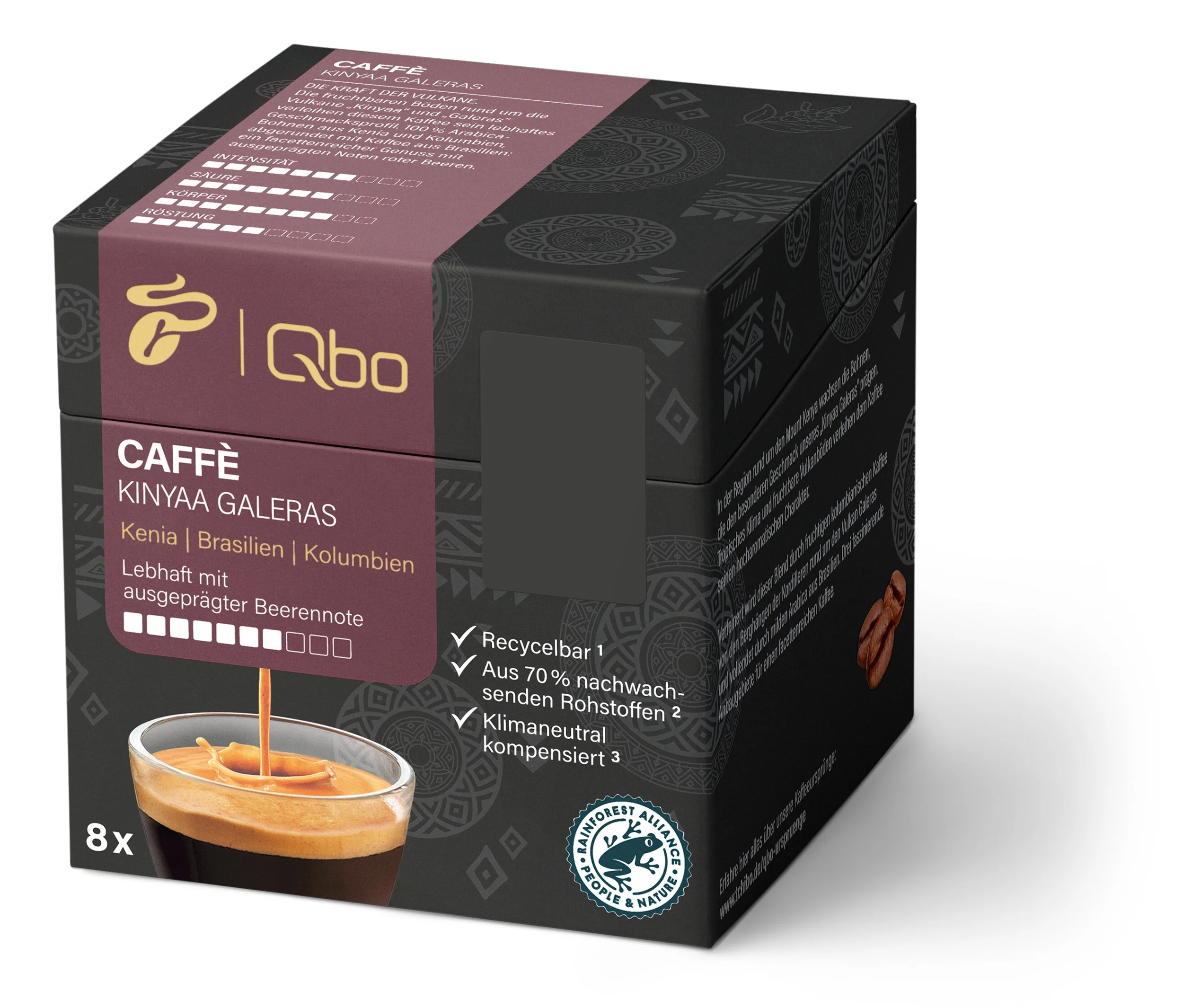 Qbo Caffè Kinyaa Galeras - 8 Kapseln - Intensität: 7/10. Qbo Caffè Kinyaa Galeras - 8 Kapseln - Intensität: 7/10 <![CDATA[Qbo Caffè KINYAA GALERAS - 8 Kapseln Aufbewahrungshinweise: Unter Schutzatmosphäre verpackt., Trocken, dunkel und Kapseln günstig Kaufen-Qbo Caffè Kinyaa Galeras - 8 Kapseln - Intensität: 7/10. Qbo Caffè Kinyaa Galeras - 8 Kapseln - Intensität: 7/10 <![CDATA[Qbo Caffè KINYAA GALERAS - 8 Kapseln Aufbewahrungshinweise: Unter Schutzatmosphäre verpackt., Trocken, dunkel und