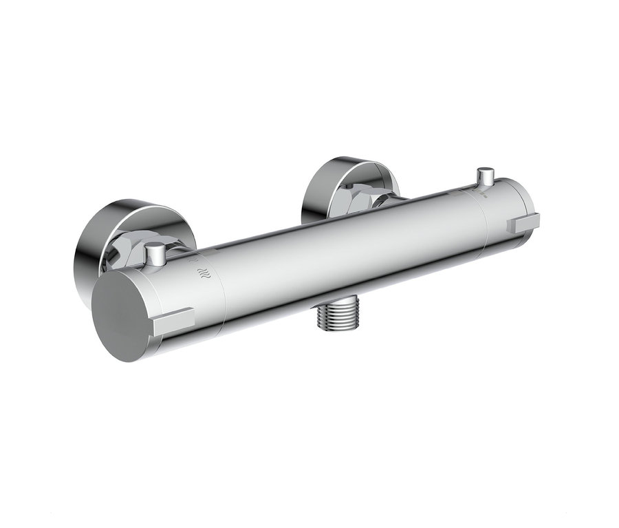 Verchromte Thermostat-Duscharmatur »LONDON«.