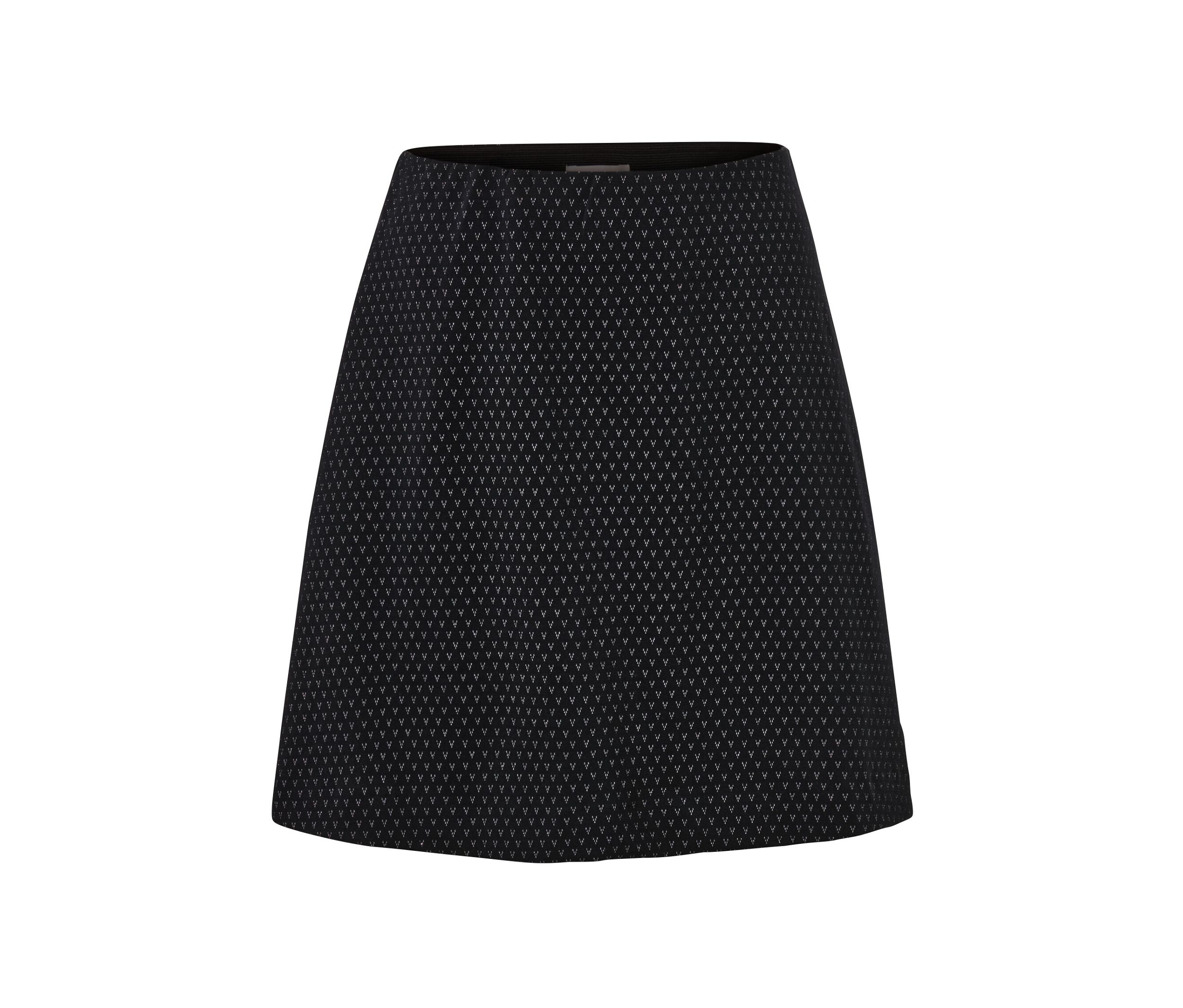 Tchibo - Glitzernder Jacquard-Rock - Damen - Gr. S - silber/jacquard