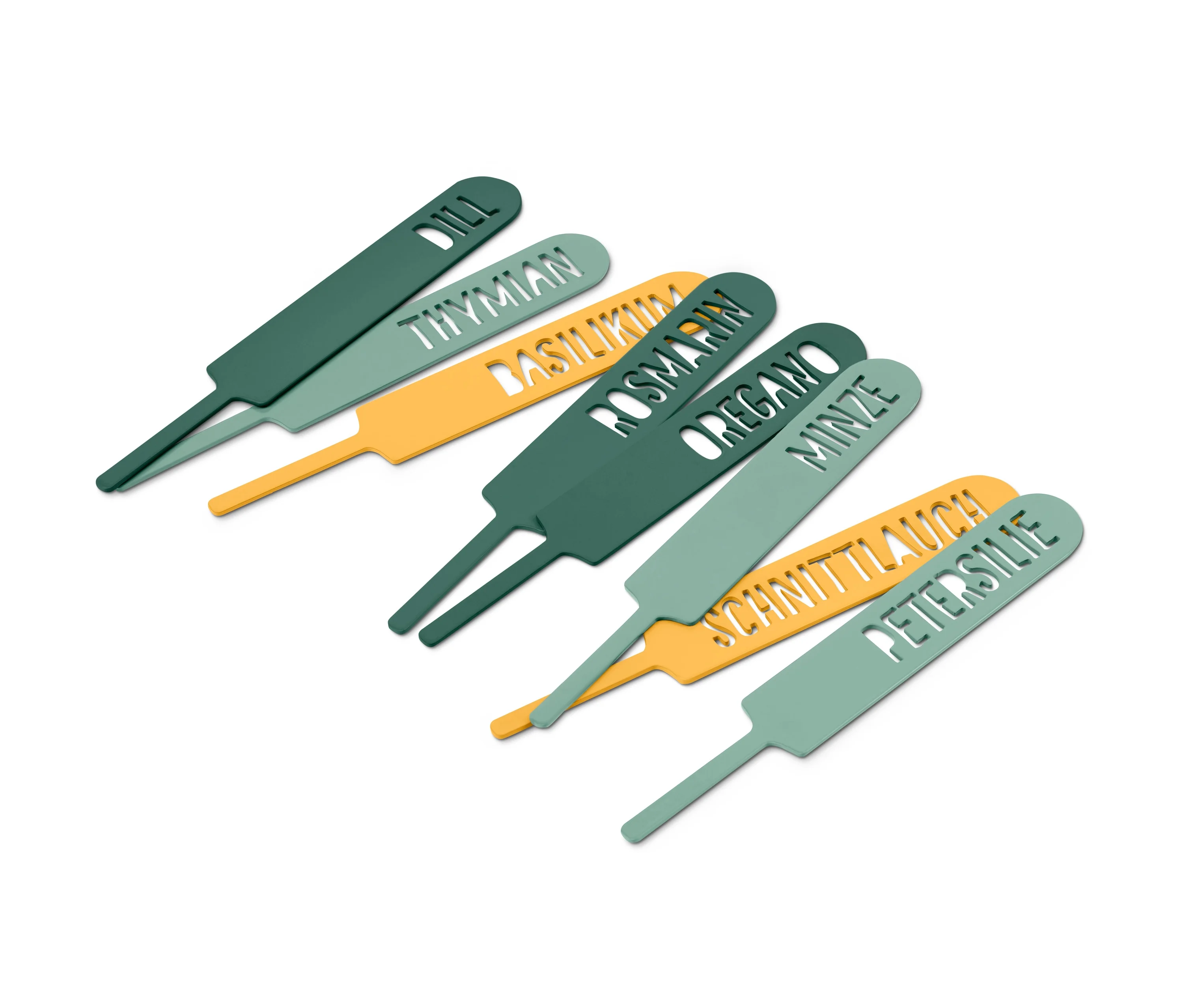 Tchibo - 8 Kräuterschilder - dunkelgrün. Tchibo - 8 Kräuterschilder - dunkelgrün <![CDATA[8 Kräuterschilder Farbe: 3x dunkelgrün, 3x hellgrün, 2x gelb Material: Stahl, verzinkt und pulverbeschichtet Maße: Gesamtlänge je ca. 16 cm Schil KR 2 günstig Kaufen-Tchibo - 8 Kräuterschilder - dunkelgrün. Tchibo - 8 Kräuterschilder - dunkelgrün <![CDATA[8 Kräuterschilder Farbe: 3x dunkelgrün, 3x hellgrün, 2x gelb Material: Stahl, verzinkt und pulverbeschichtet Maße: Gesamtlänge je ca. 16 cm Schil