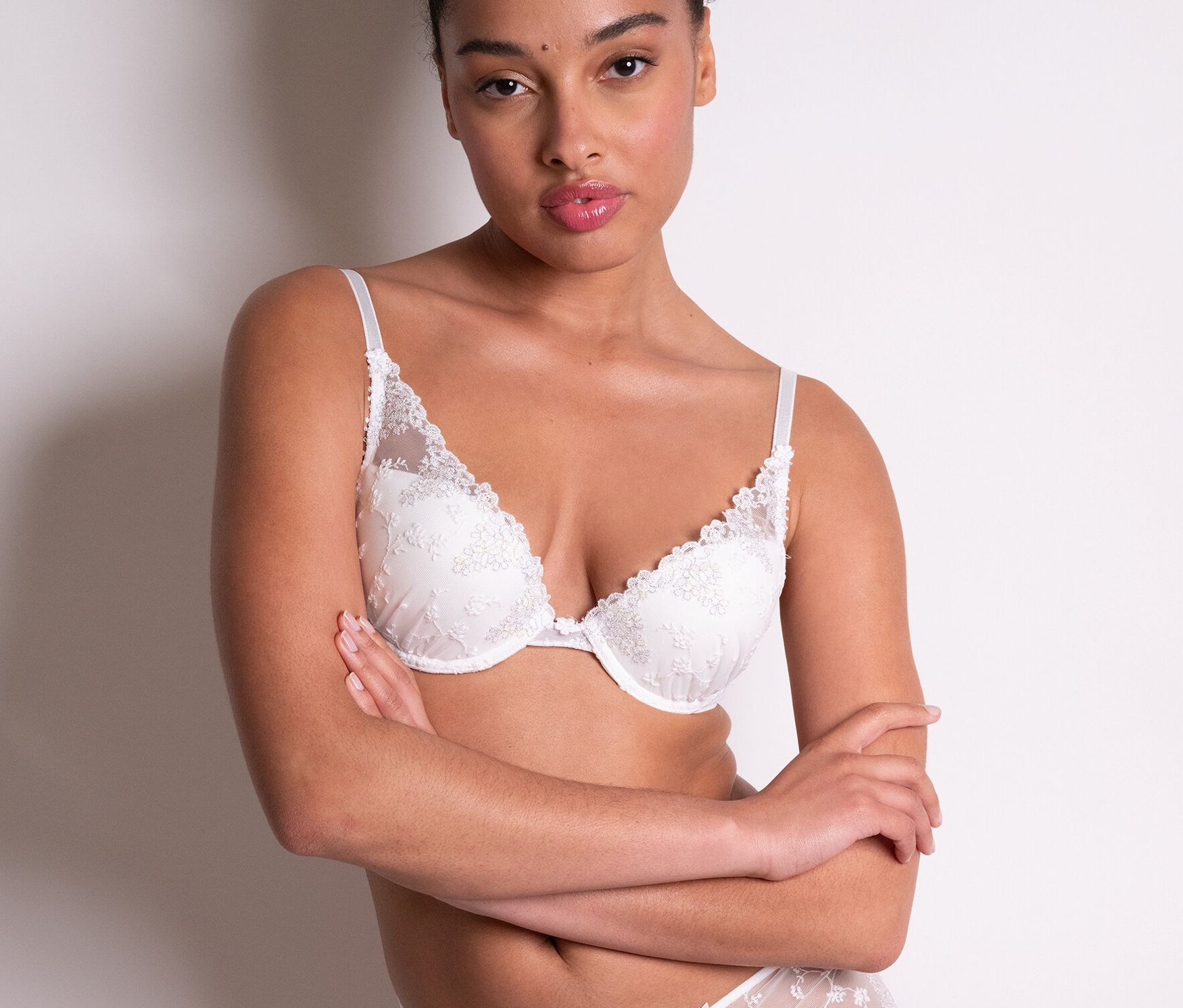 Thumbnail - Passionata Push-Up-BH »White Nights« - Damen - Gr. 70B - weiß