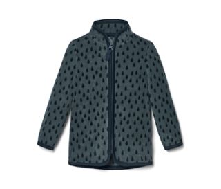 Schieferblau mit dunkelblauen Tropfen