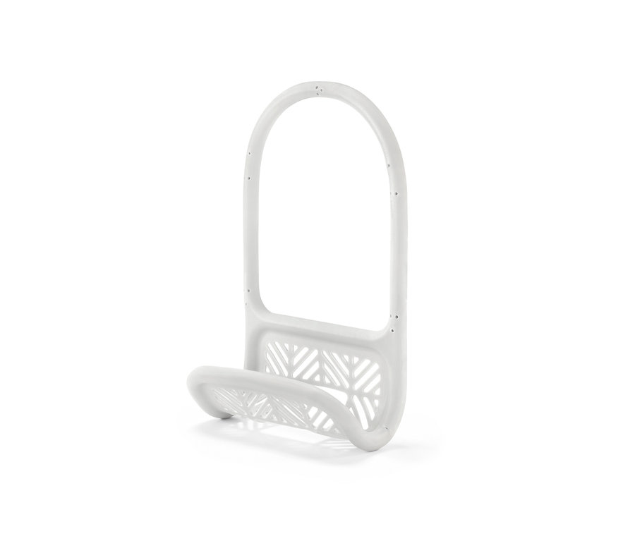 Weißer Schwammhalter.