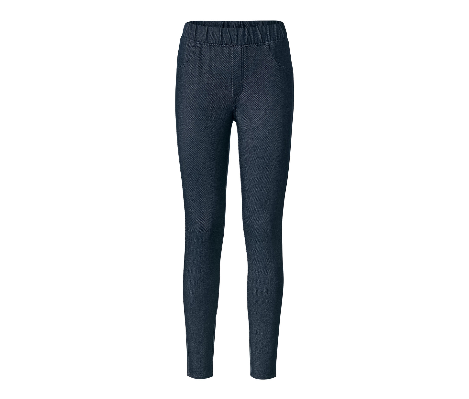 Leggings in Jeansoptik - Damen - Gr. S - dunkelblau - dunkelblau