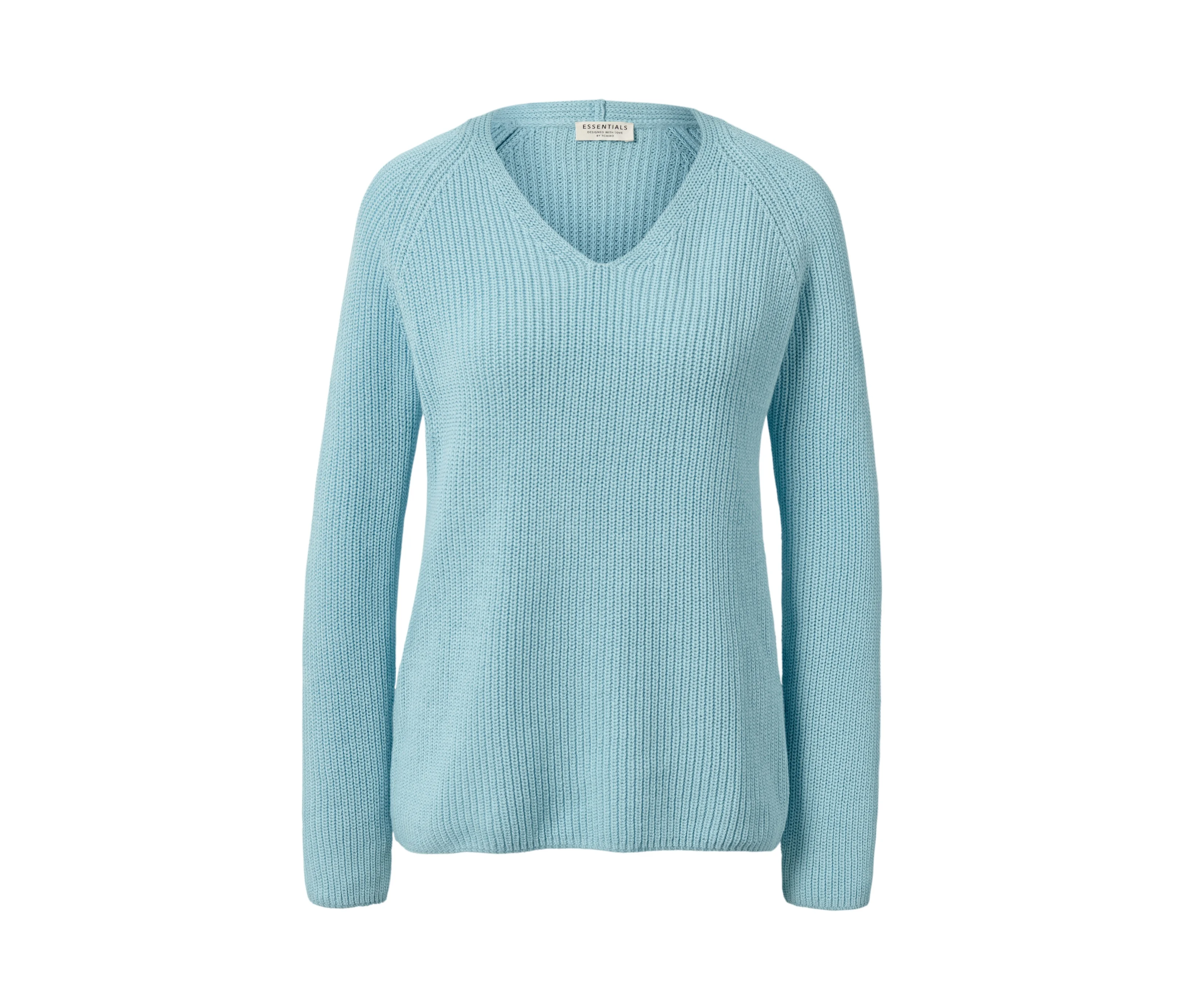 Fit&Health günstig Kaufen-Tchibo - Strickpullover - Damen - Gr. M - hellblau. Tchibo - Strickpullover - Damen - Gr. M - hellblau <![CDATA[Strickpullover, hellblau Farbe: Hellblau Material: 100% Baumwolle Maße: Gesamtlänge ca. 64 cm (Gr. M 40/42) Passform: Regular Fit Weiche Qualit