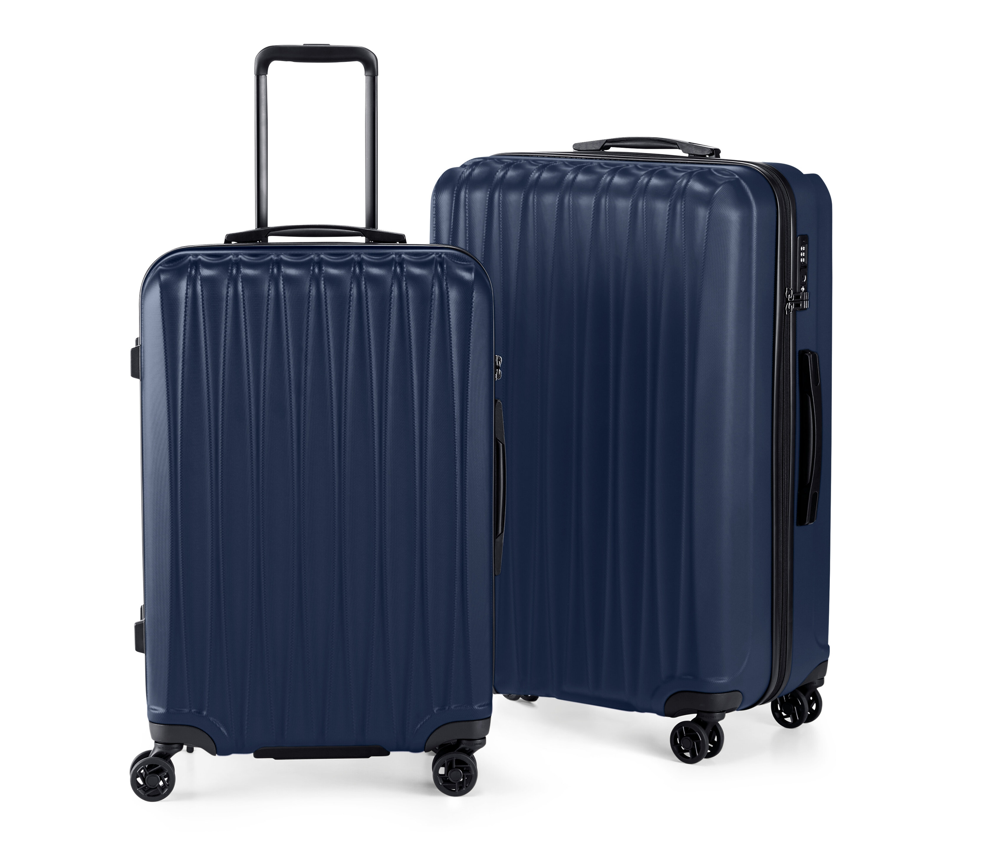 of Me günstig Kaufen-Tchibo - Hartschalen Koffer-Set - dunkelblau. Tchibo - Hartschalen Koffer-Set - dunkelblau <![CDATA[Hartschalen Koffer-Set, groß und klein Farbe: dunkelblau Material: 100% Acrylnitril-Butadien-Styrol-Copolymer Futter 100% Polyester Reißverschluss Polyamid