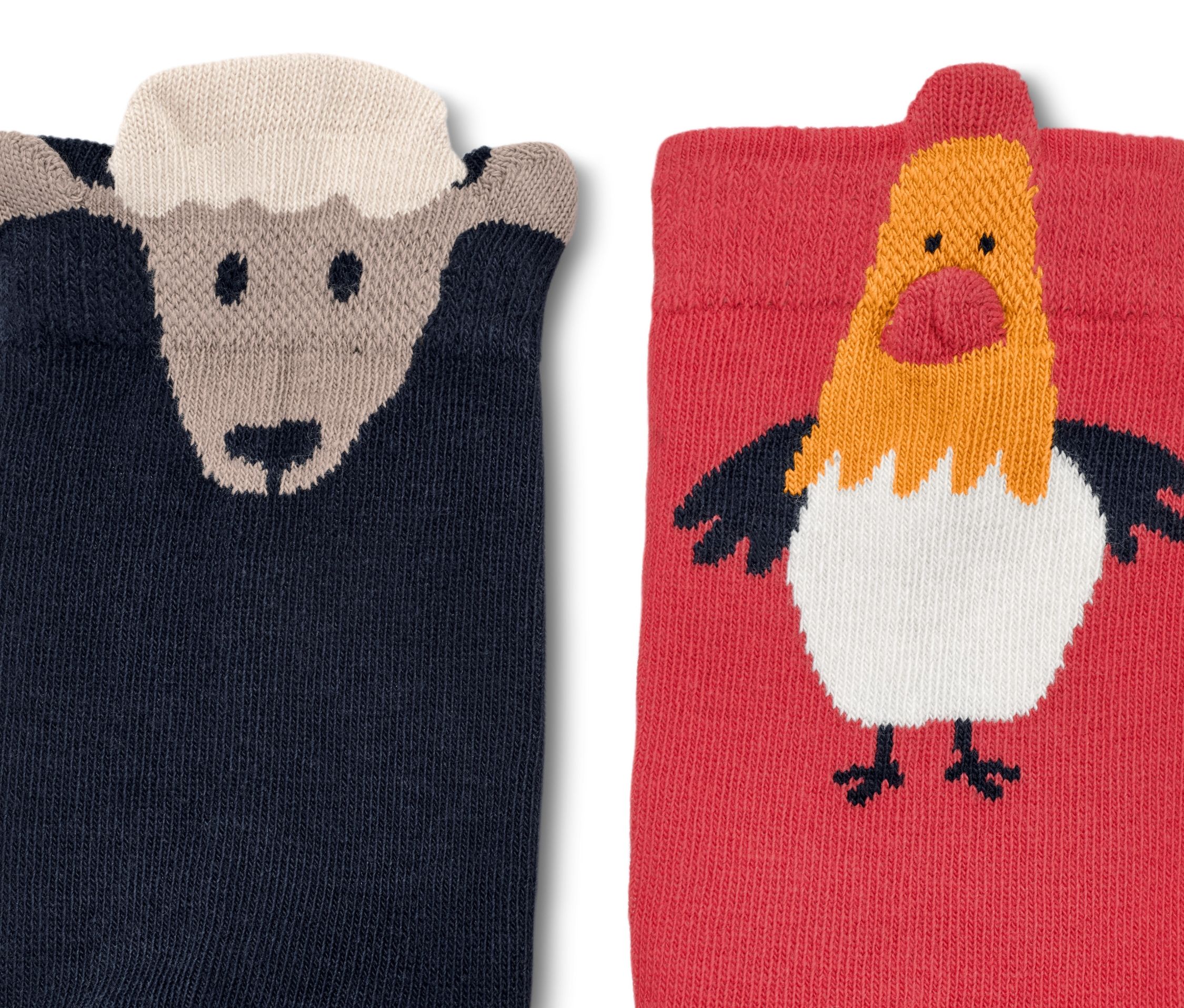 Thumbnail - Tchibo - 2 Paar Kleinkind-Socken - Gr. 23-26 - dunkelblau