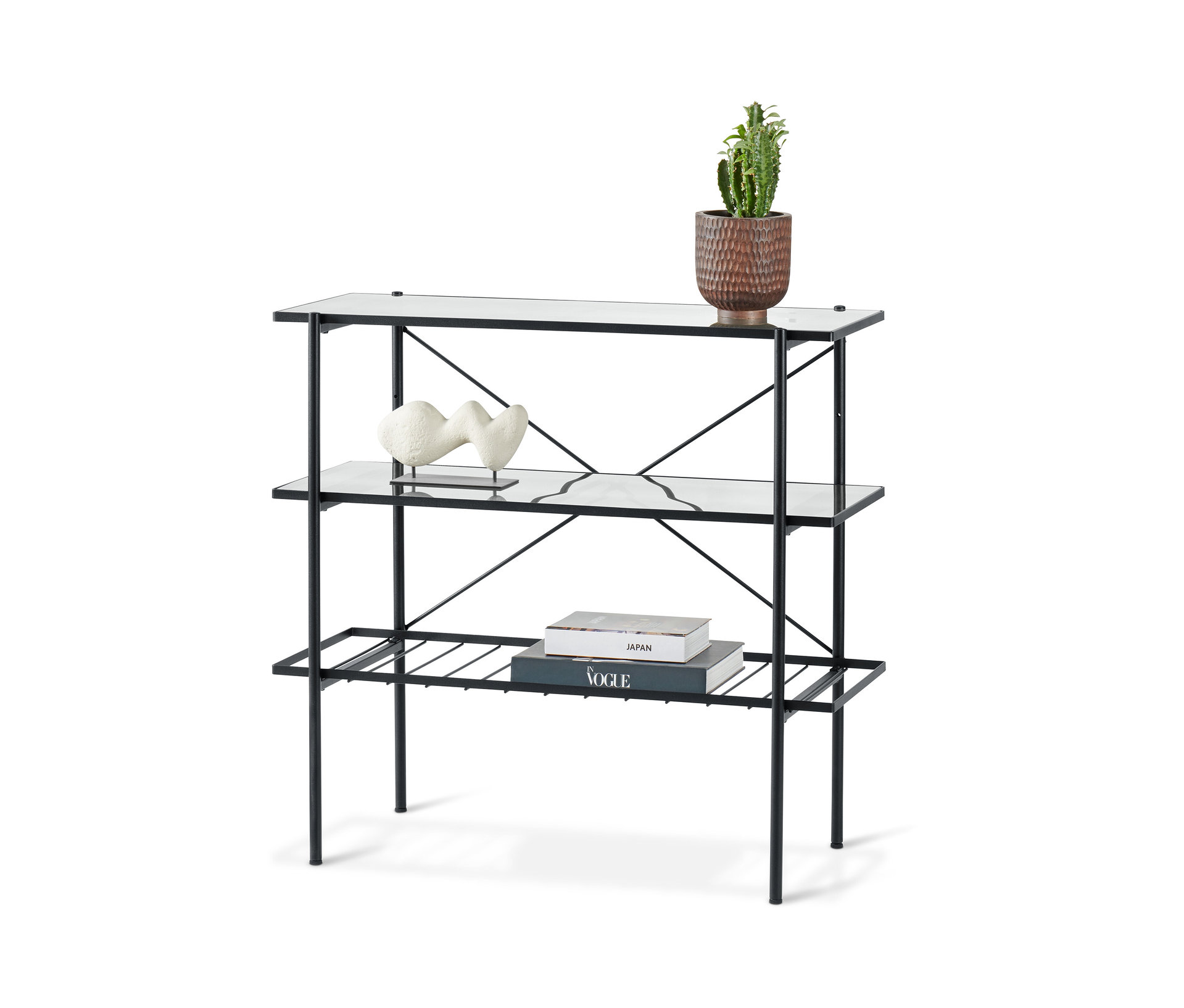 Tchibo - Konsole - 90x39,5x85cm - schwarz -