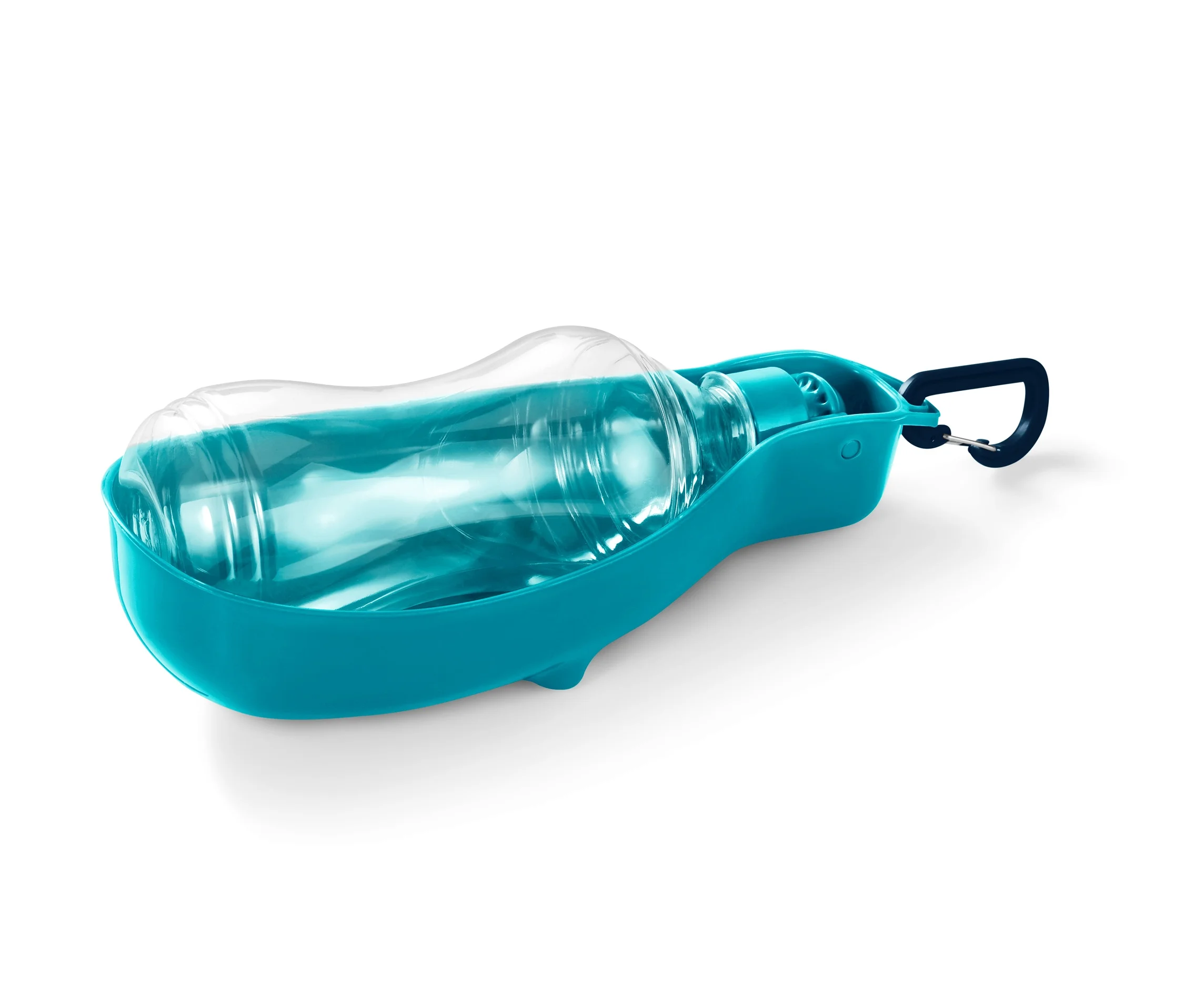 Hund mit günstig Kaufen-Tchibo - Hunde-Trinkflasche mit integrierter Trinkschale - dunkelblau. Tchibo - Hunde-Trinkflasche mit integrierter Trinkschale - dunkelblau <![CDATA[Hunde-Trinkflasche mit integrierter Trinkschale Farbe: Trinkschale türkis Flasche transparent Karabiner d