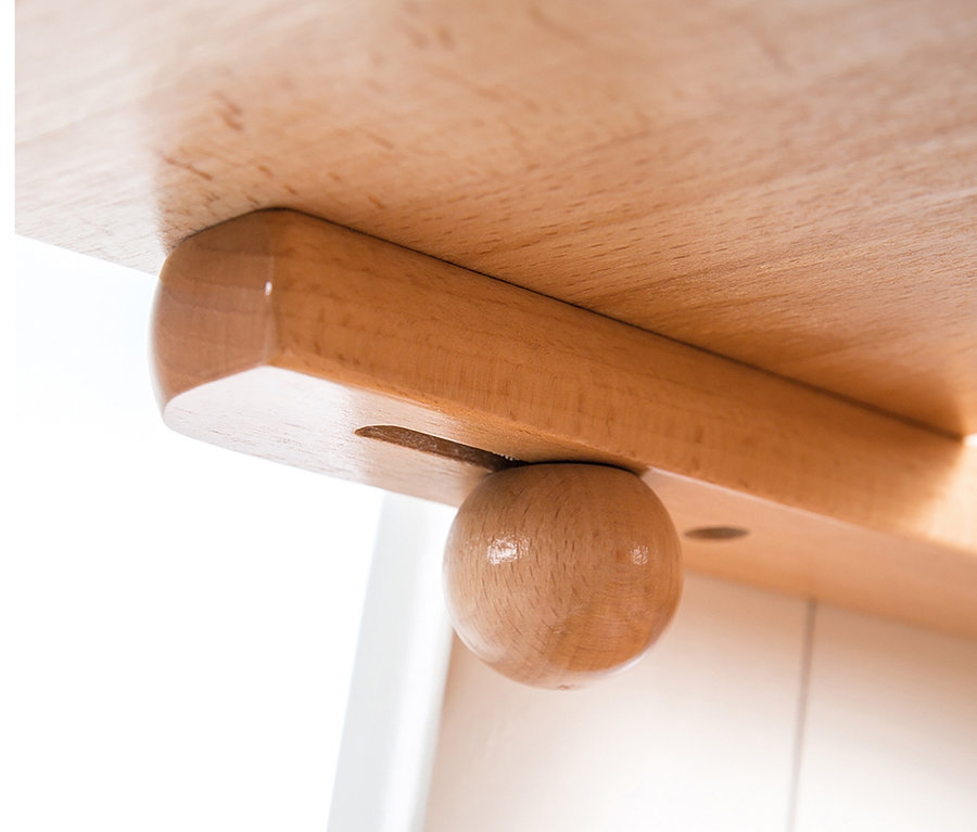 Detailansicht eines roba Treppenhochstuhls »Kid Up«.