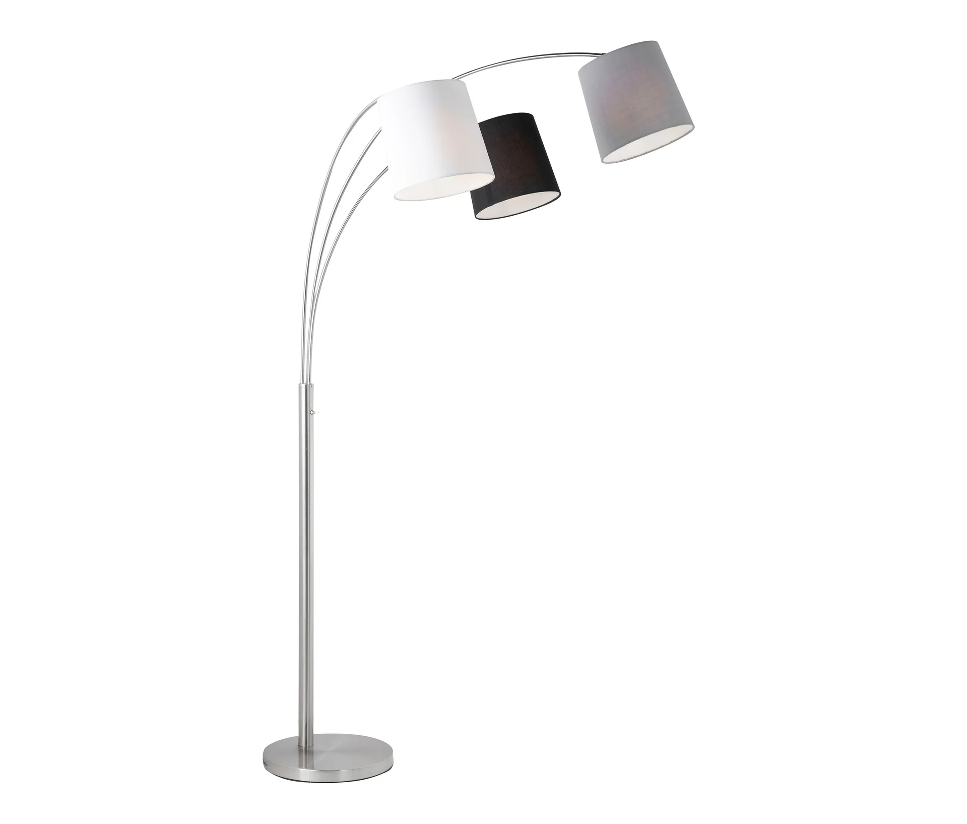 Tchibo - Just Light Stehleuchte »Melvin« - 100x70x190cm - silber -