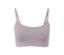 Seamless-Bustier mit Spitze, grau - grau