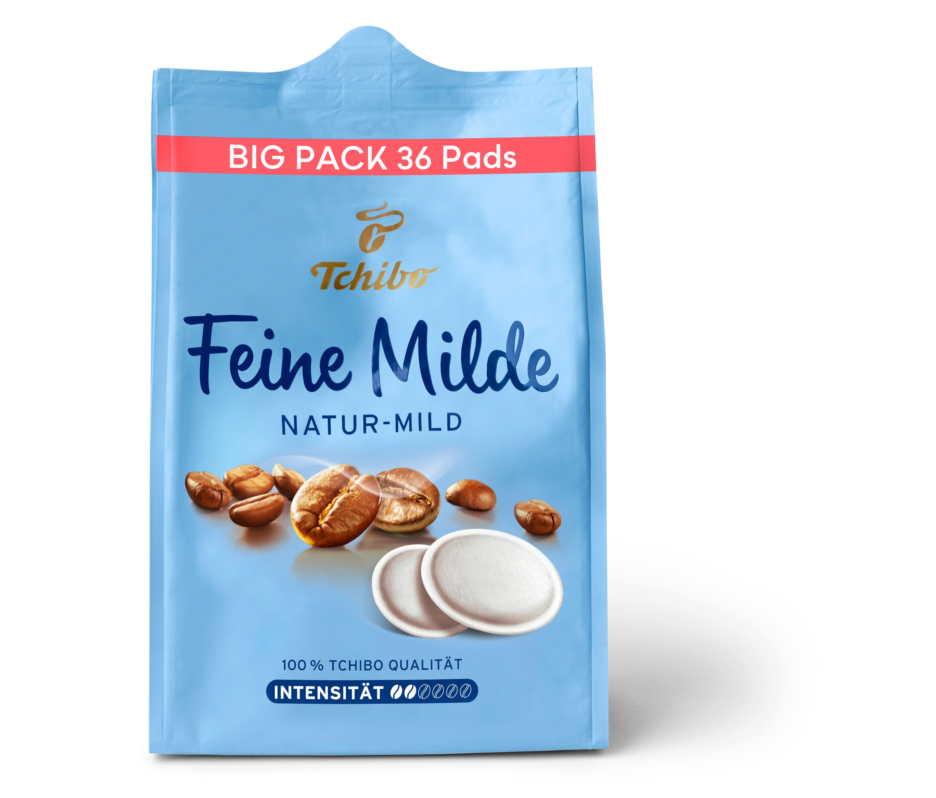 Tchibo - Feine Milde Pads - 36 Pads - Intensität: 2/6