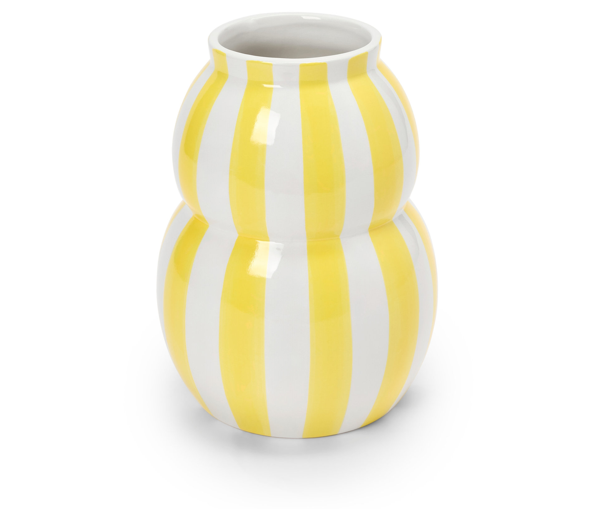 Tchibo - Vase - weiß - weiß