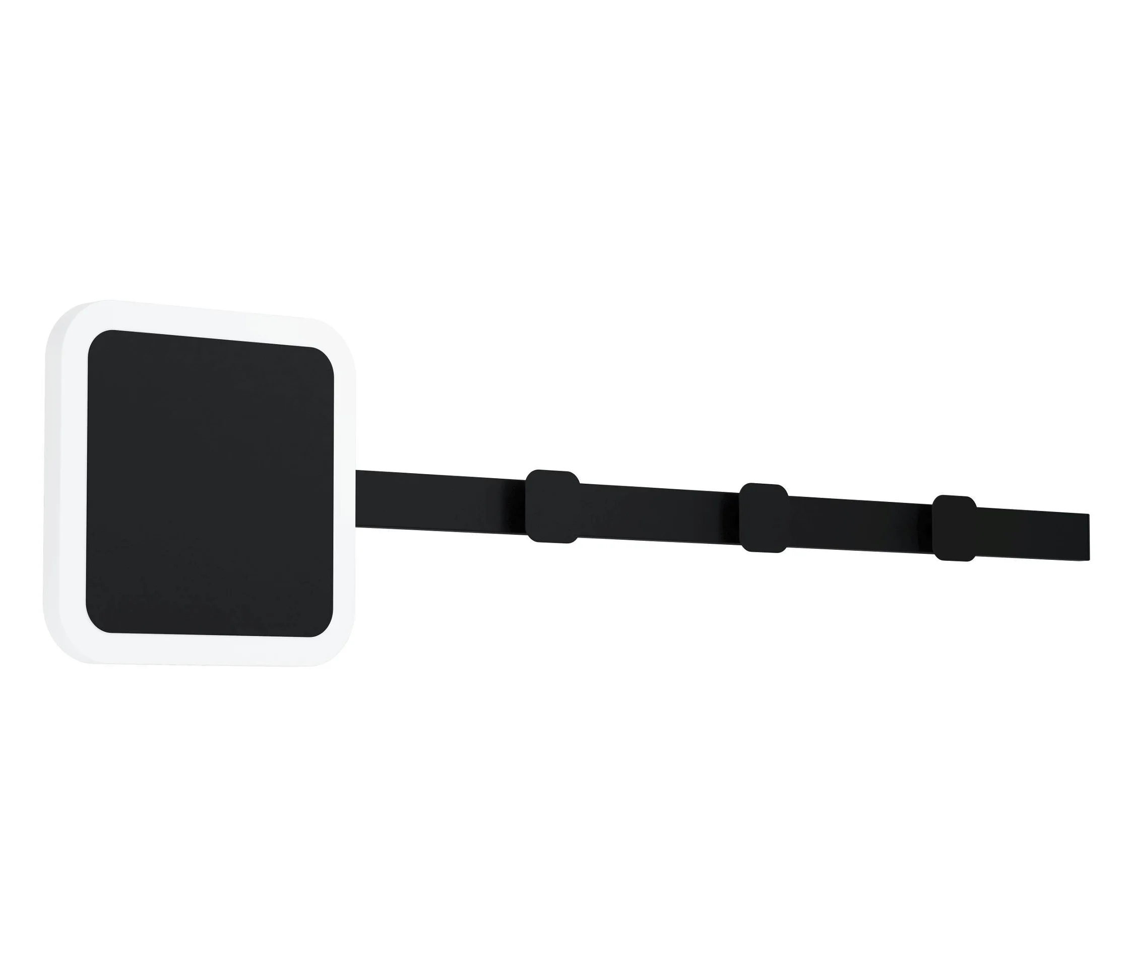 Eglo LED-Wandgarderobe »Cartignano« - 78x3,5x18cm - schwarz -