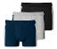 3 SCHIESSER Shorts, grau meliert/schwarz/dunkelblau - /img/gAA3QMKY/64/image.jpeg