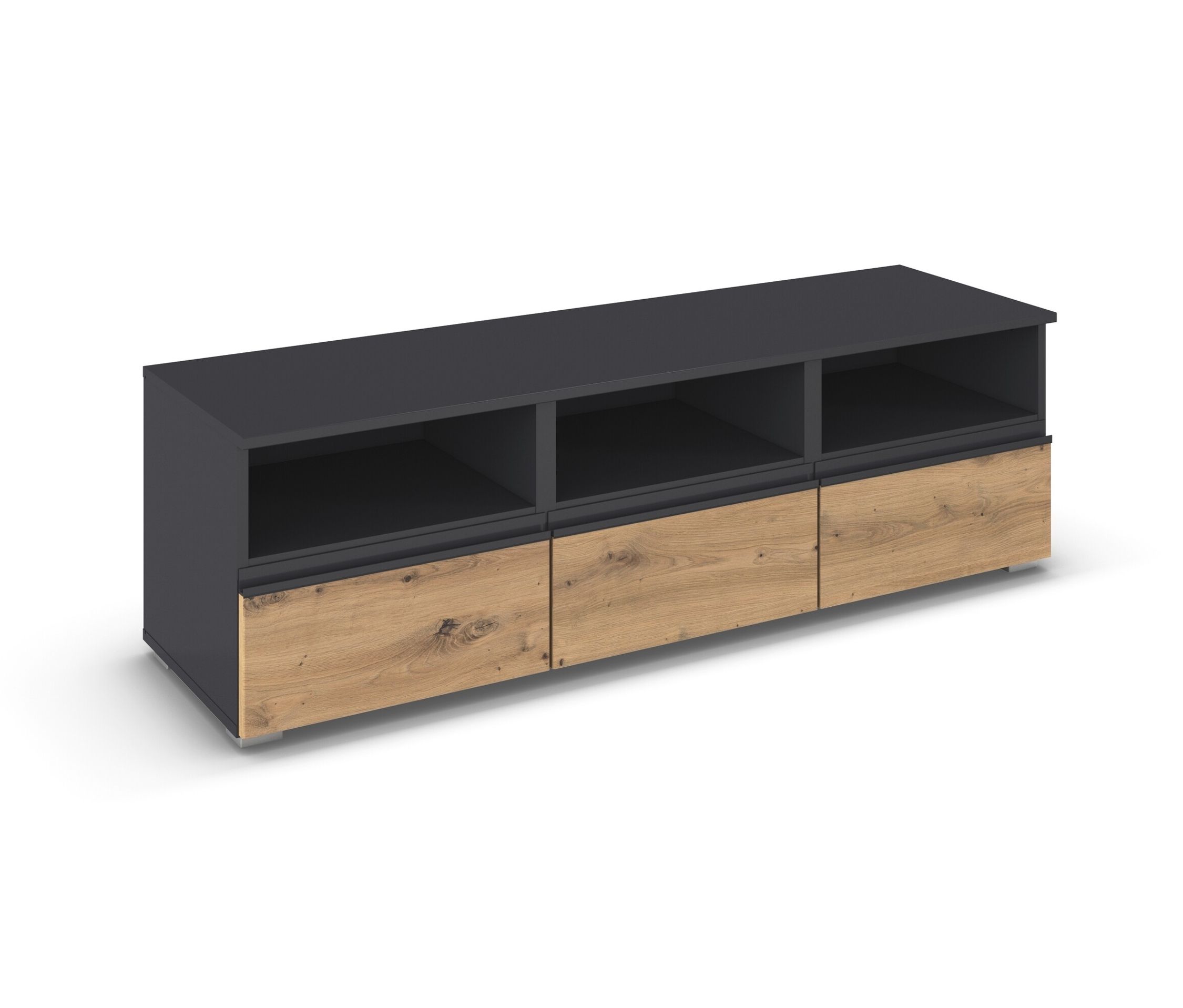 rauch TV-Element »Joel« - 140x42x43cm - grau - Holz