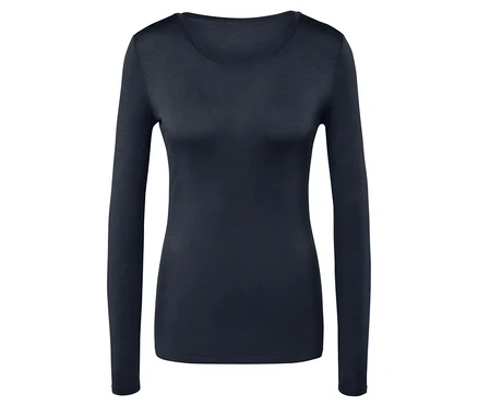 Thermo-Langarmshirt, dunkelblau