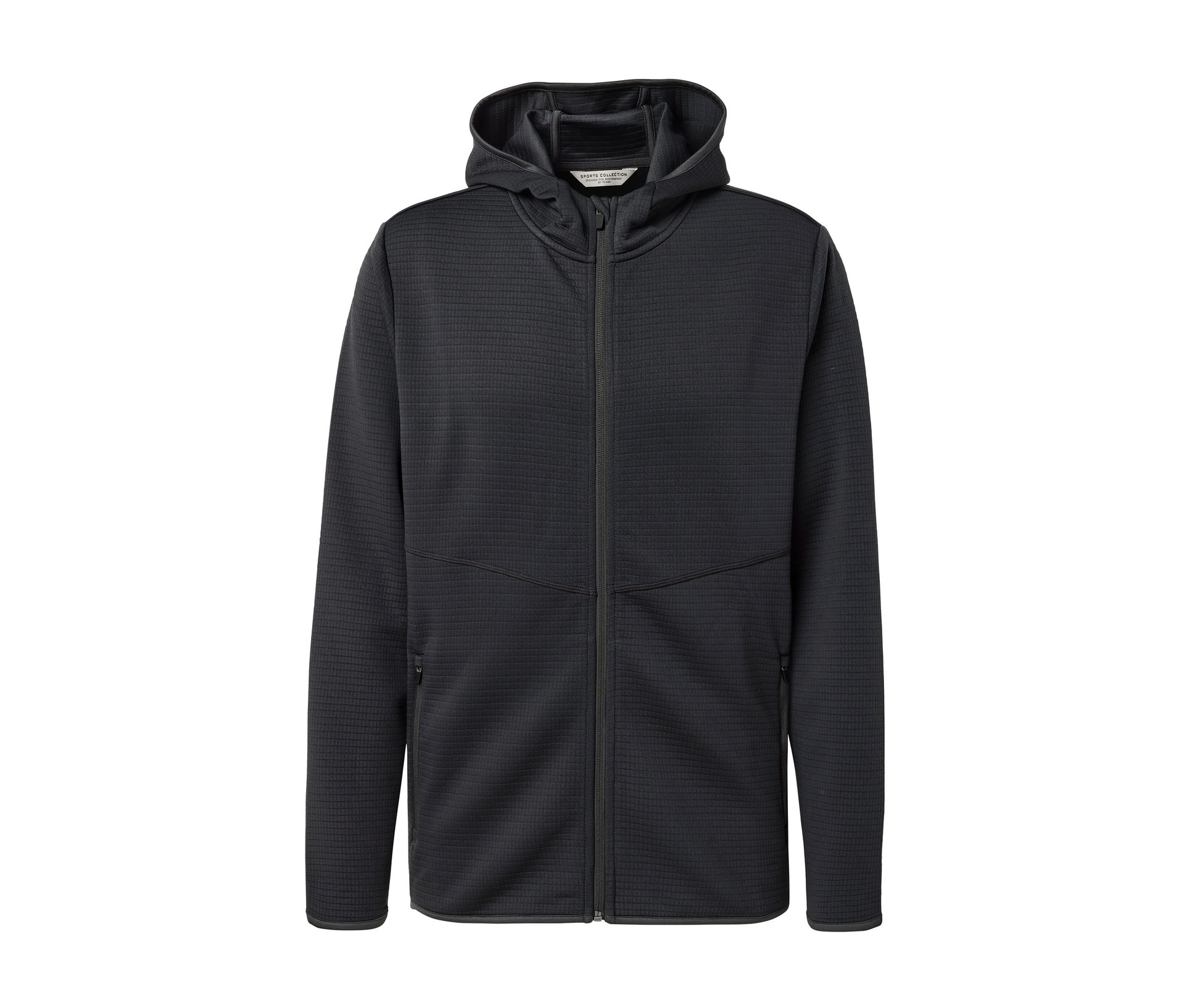 Funktionsjacke - Herren - Gr. S - anthrazit - anthrazit