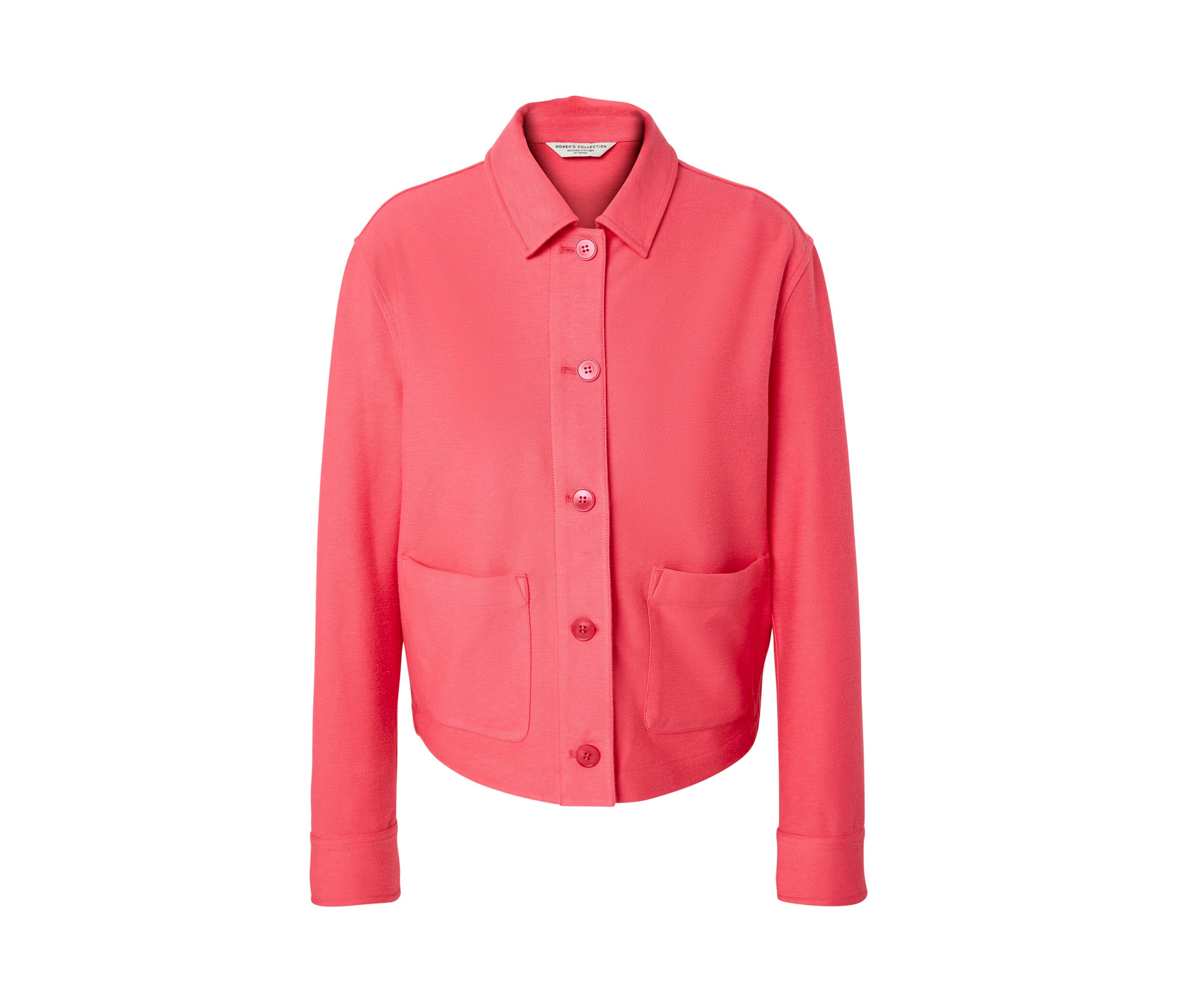 Jerseyjacke - Damen - Gr. 36 - koralle - koralle