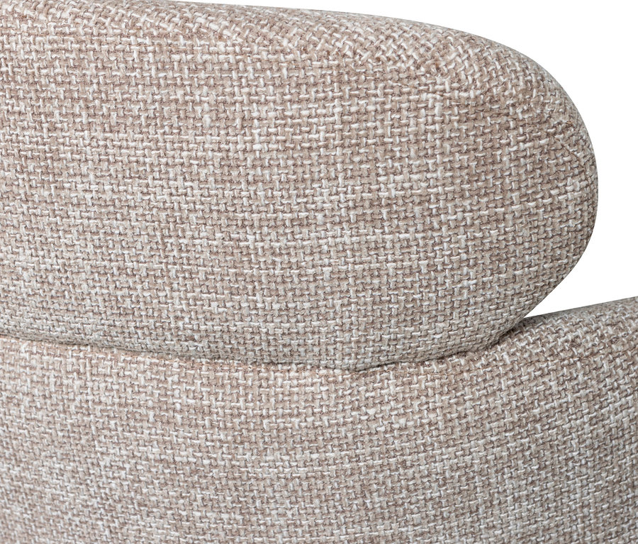 Detailaufnahme der Textur der naturfarbenen Woood Stühle »Fenne«.