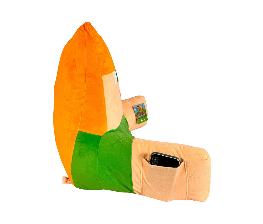 MINECRAFT Relaxkissen, Alex, mit Handytasche.