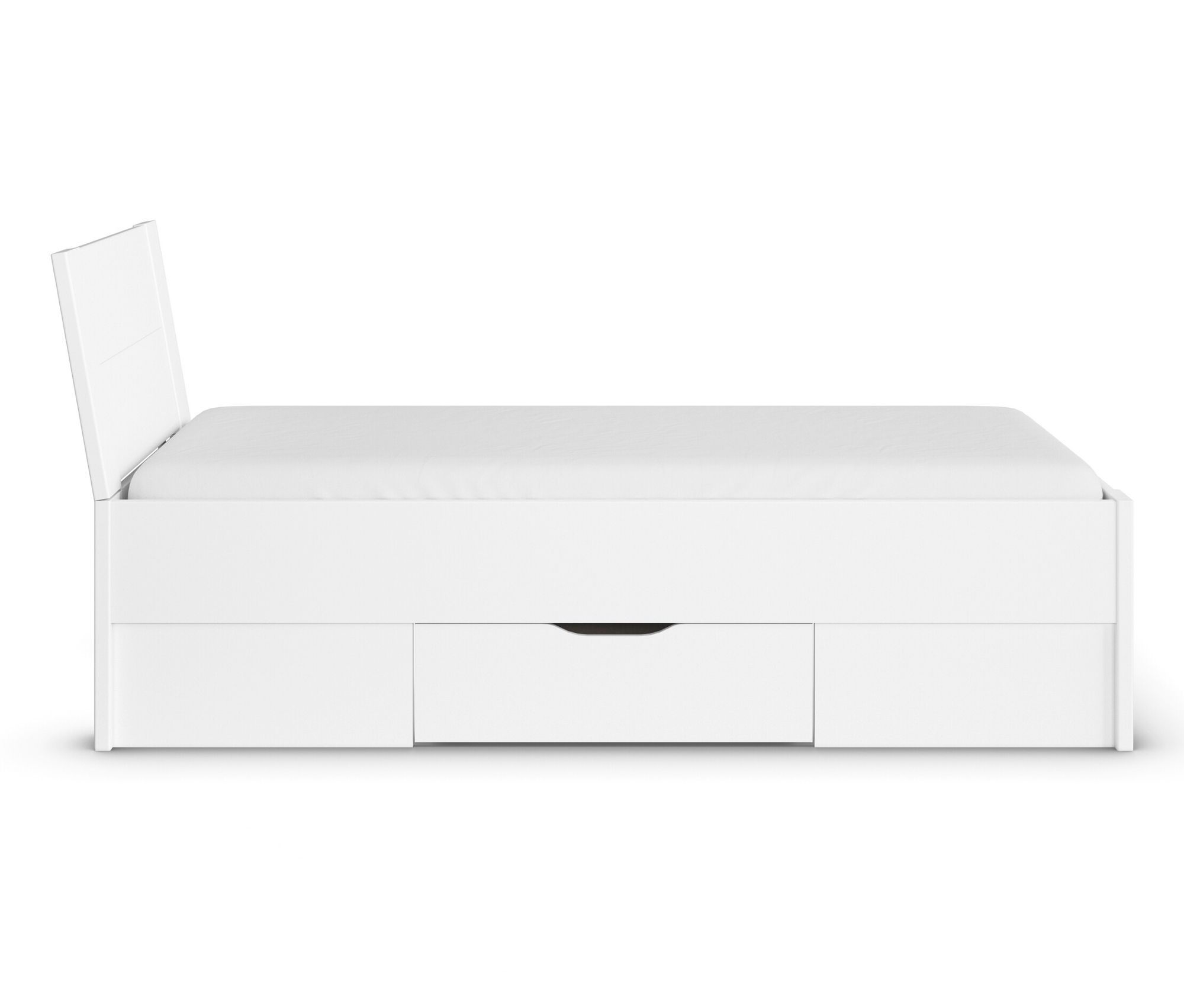 Thumbnail - rauch Bett »Aditio Beds« - 96x216x100cm - weiß - Holz