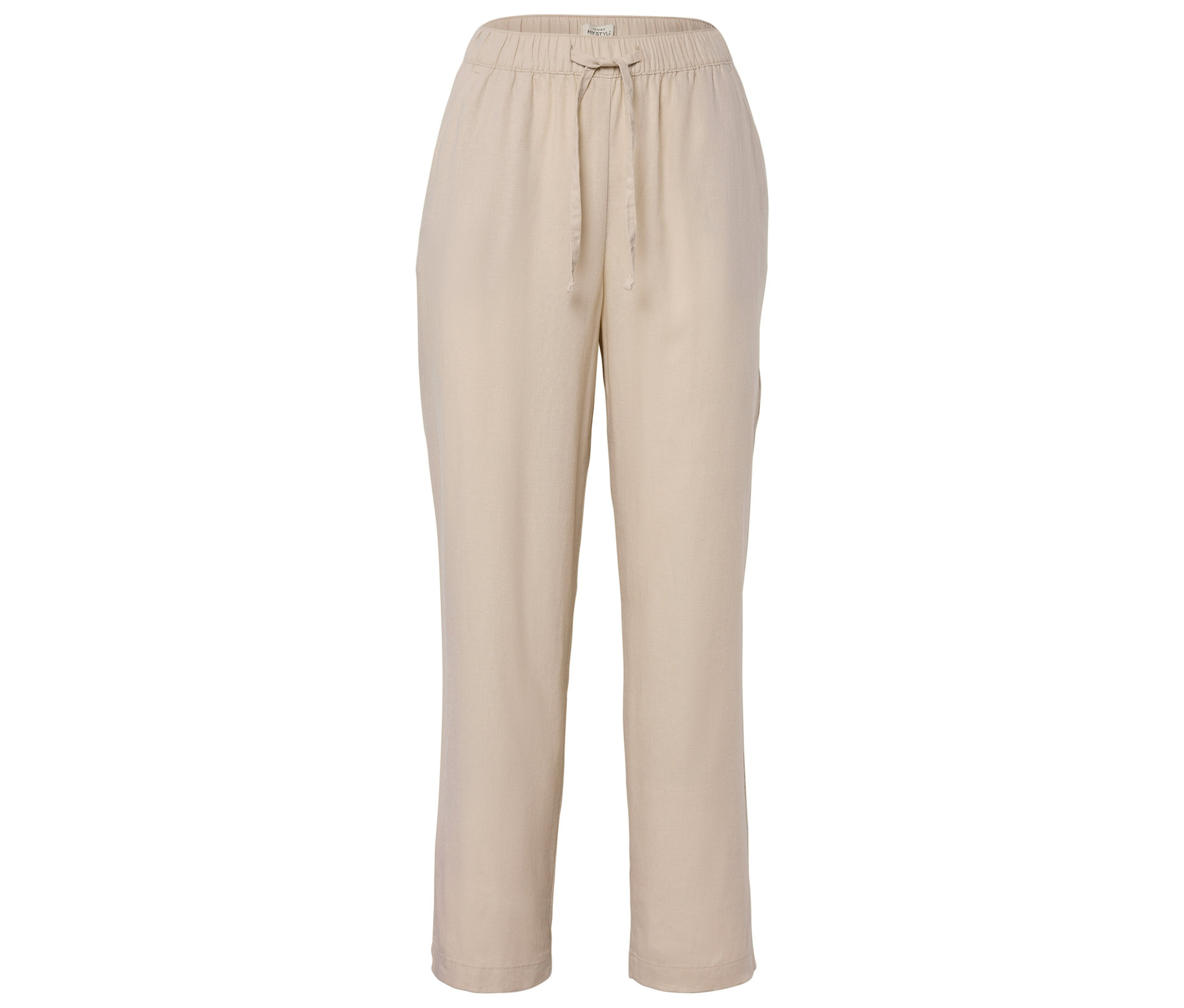 Leinenhose - Damen - Gr. 44 - creme - creme