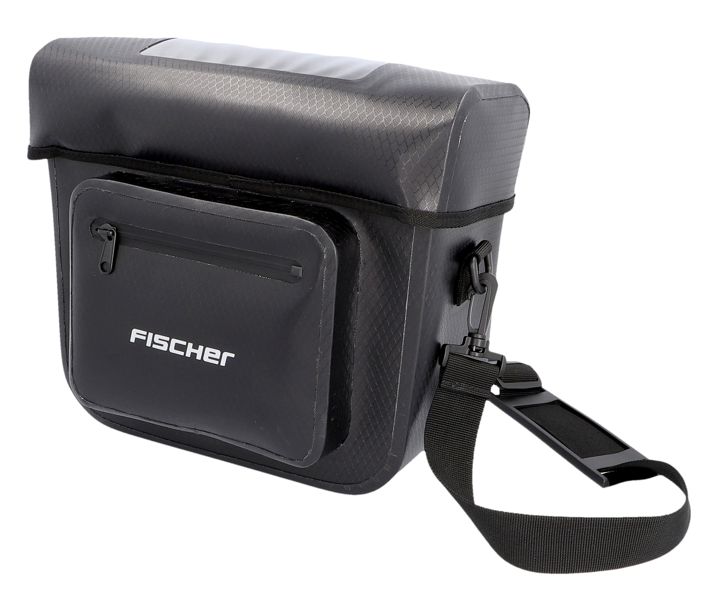 Fischer Lenkertasche Plus+ Terra - schwarz - schwarz