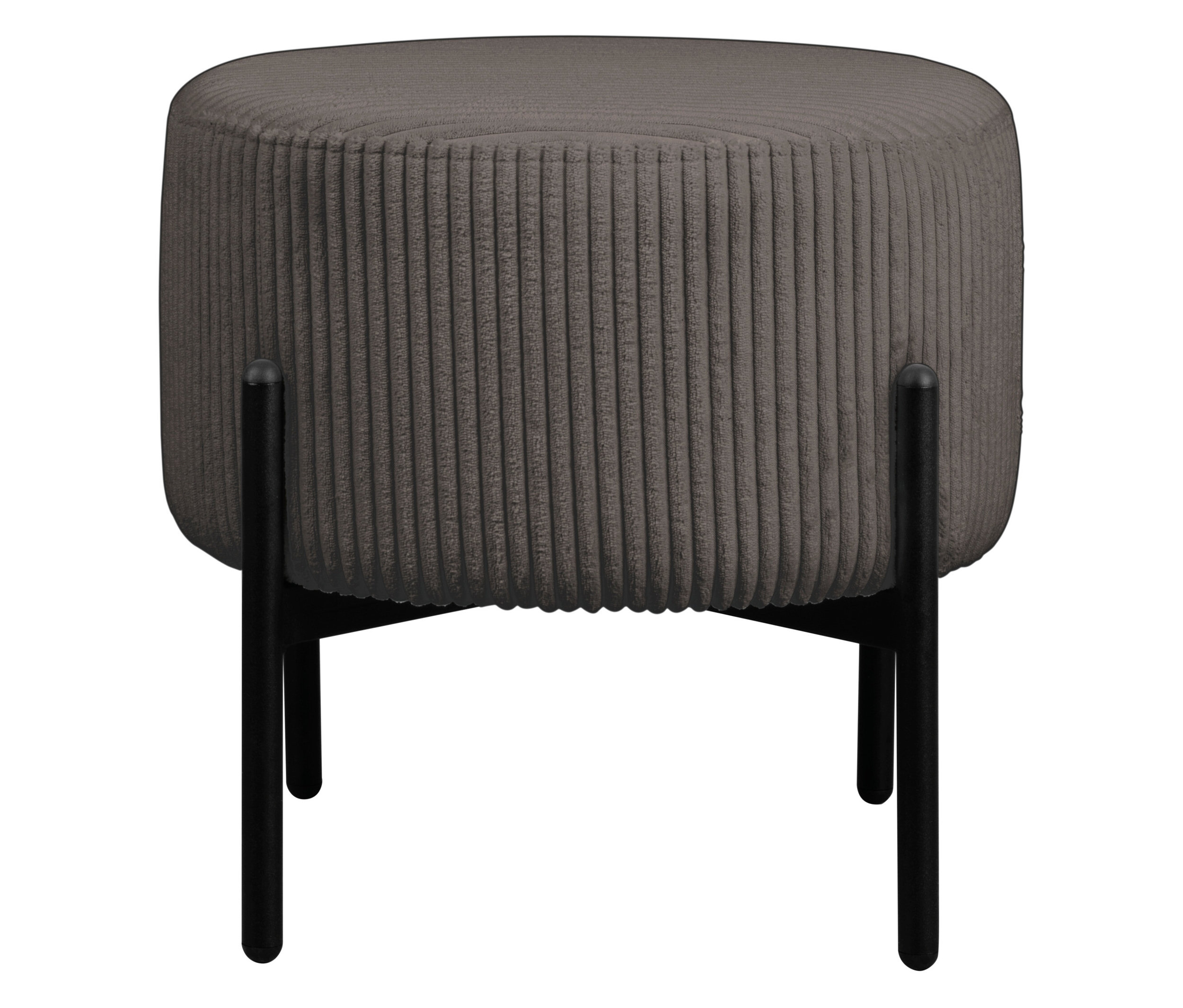 Eglo Hocker »Manirenja« - dunkelgrau - Polyester / Metall