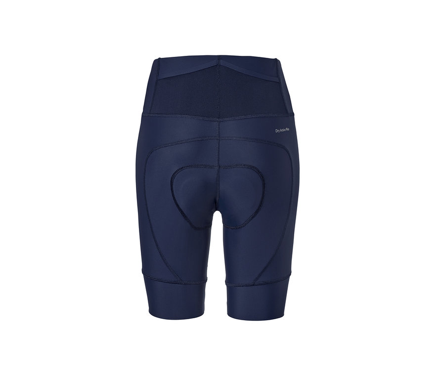 Dunkelblaue Fahrradhose.