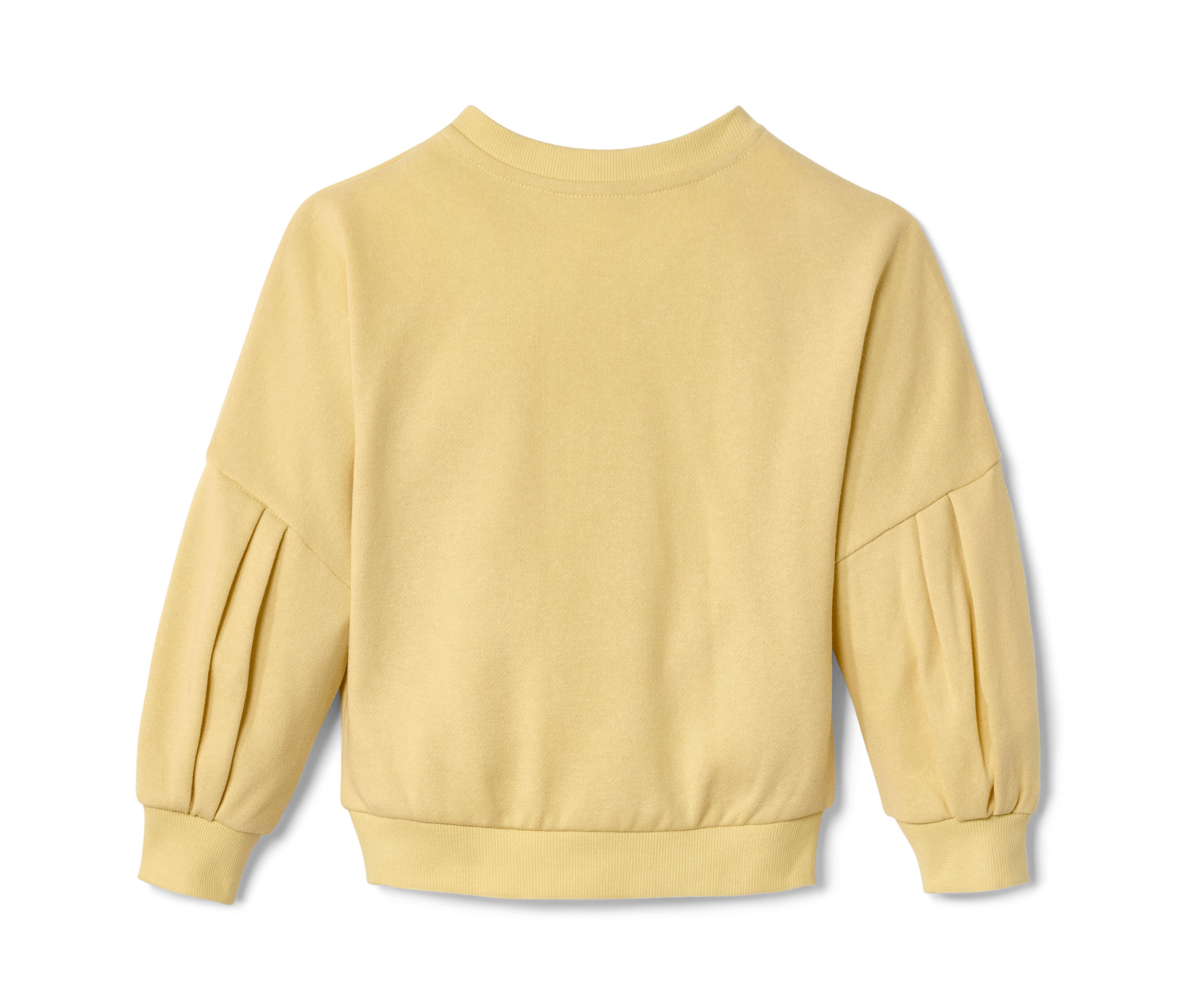 Thumbnail - Tchibo - Kleinkind-Sweatshirt - Mädchen - Gr. 122/128 - gelb