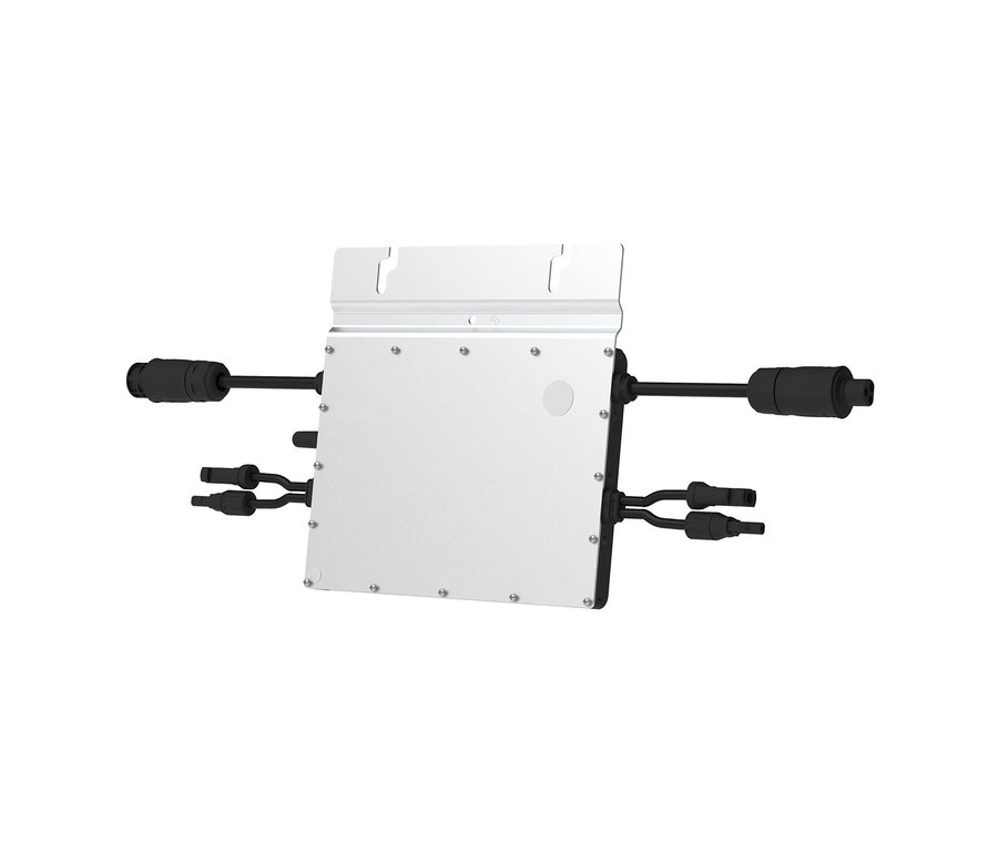 Silbernes Solar-Balkonkraftwerk 600 W »TX220« ohne Halterung.