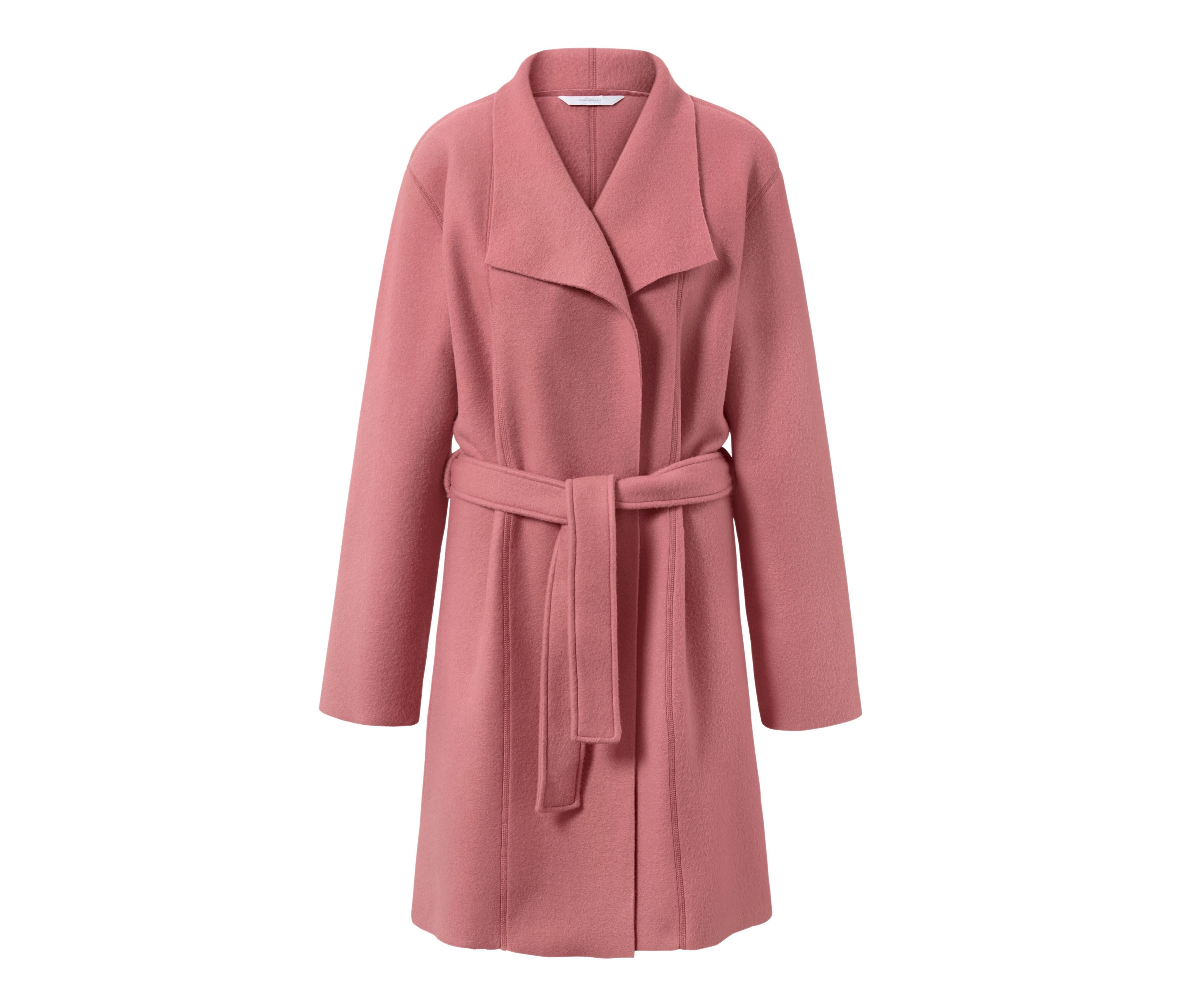 Tchibo - Fleece-Kuschelmantel - Damen - Gr. M - braun
