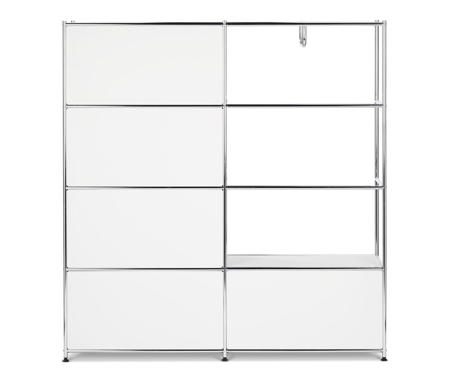 Garderobe Metall »CN3« mit 2 Klappen und 2 Schubladen.