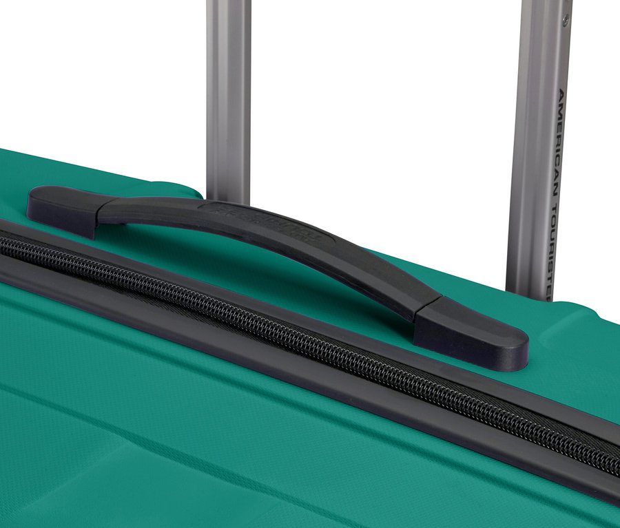 Detail eines American Tourister »Jetdriver 3.0« Koffers in der Farbe Sporty Teal.