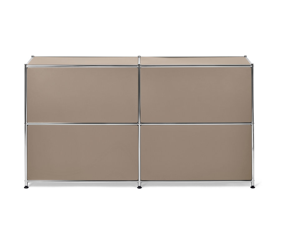 Sideboard Metall »CN3« mit 4 Klappenfächern.