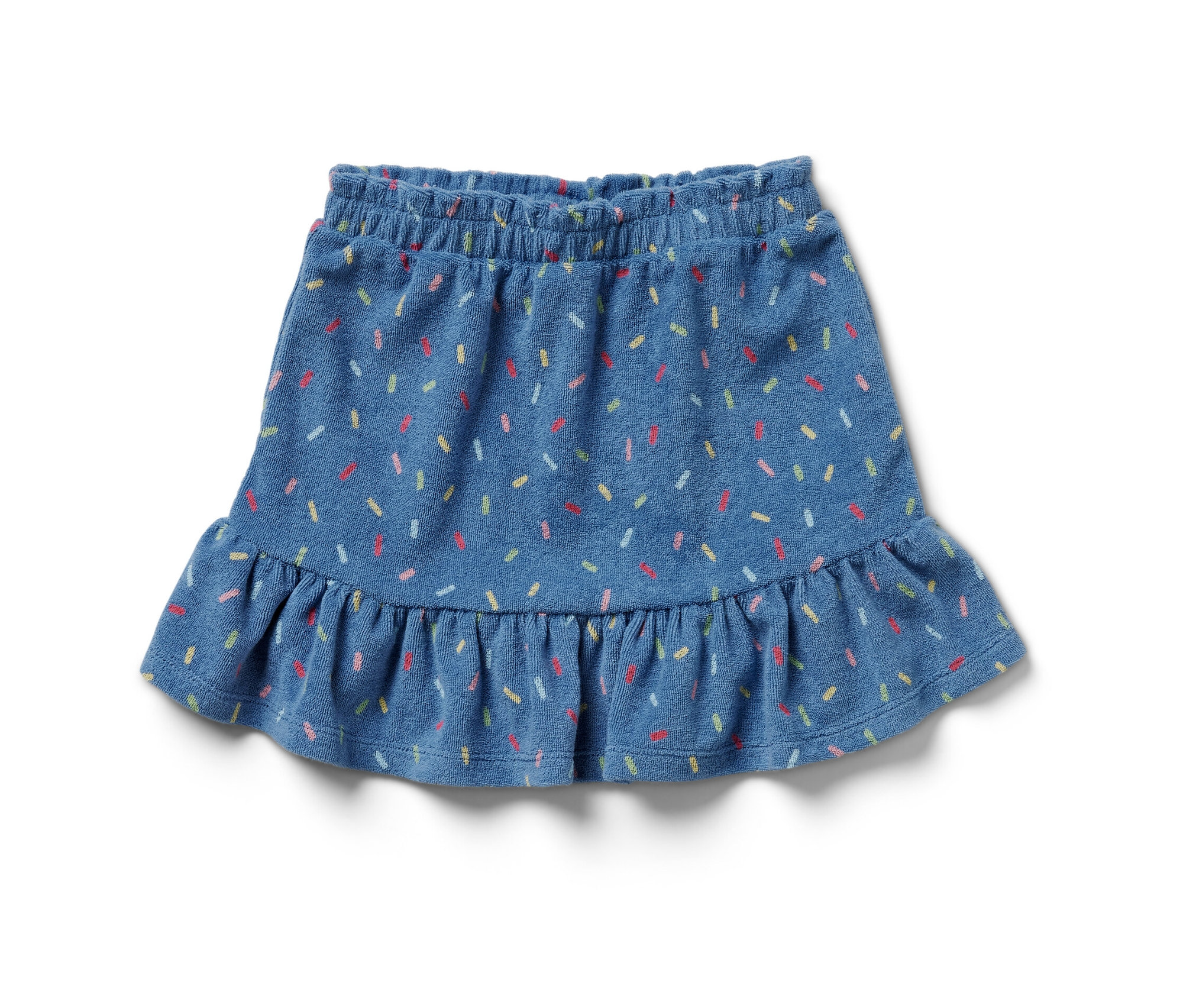 Tchibo - Kinder-Frottier-Rock - Gr. 110/116 - blau/print