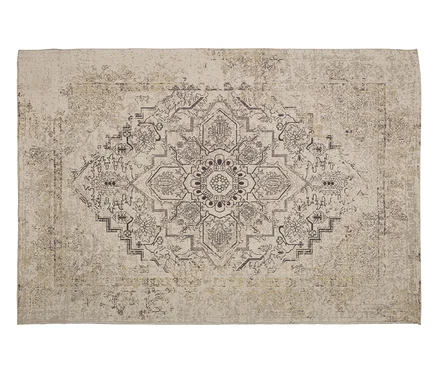 Mehrfarbiger Woood Teppich Eric, 170 x 240 cm.