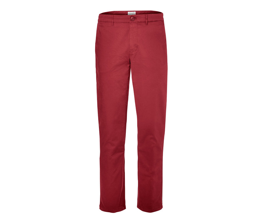 Eine rote Chino.